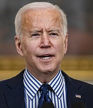 President Joe Biden is set to sign two executive orders on International Woman's Day which will establish the White House Gender Policy Council and address sexual violence in the education field.
Credit:	Samuel Corum/Getty Images