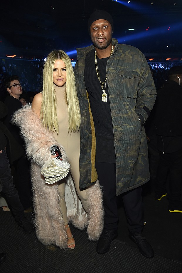 Khloe Kardashian and Lamar Odom starred on the E! series "Khloe & Lamar" from 2011 to 2012. Odom posted an Instagram video with a caption saying he was watching a marathon of his old show "Khloe & Lamar," which starred him and his now ex-wife, Khloe Kardashian.
Credit:	Jamie McCarthy/Getty Images