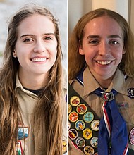 An Eagle Scout candidate has to earn 21 merit badges varying in subject from first aid to business, assume leadership roles and execute a large community service project and has to be done before turning 18.
Credit:	Courtesy Lauren Krimm/Julie Frances Photography/Valerie johnston/Ysa Duenas