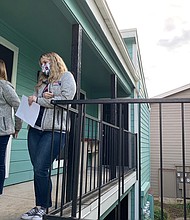 Students across the country are struggling with the life changes caused by the pandemic in a breaking point that developmental psychologists are calling the "pandemic wall."
Credit:	Courtesy Emily Countryman