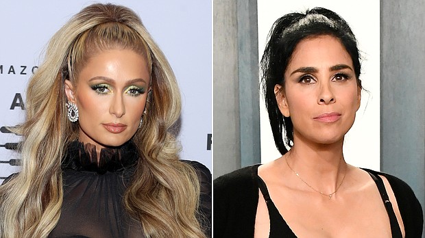 Paris Hilton, left, and Sarah Silverman made amends via their own respective podcasts.
Credit:	Getty Images