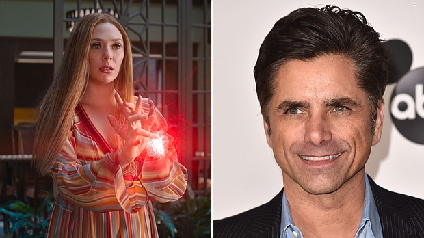 John Stamos posted an adorable tribute to Elizabeth Olsen for the finale of 'WandaVison.' He met Olsen on the set of Full House where her then famous twin sisters, Mary Kate and Ashley, played Michelle.
Credit:	Marvel Studios/Getty Images