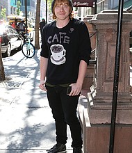 Actor Rupert Grint, pictured here on August 2014 in New York City opens up about making "Harry Potter" and describes the experience as "suffocating" at times because he was essentially doing the same thing over the course of 10 years.
Credit:	Robin Marchant/Getty Images