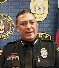 Houston Police Chief Art Acevedo resigning to lead the Miami department.
Credit:	CNN