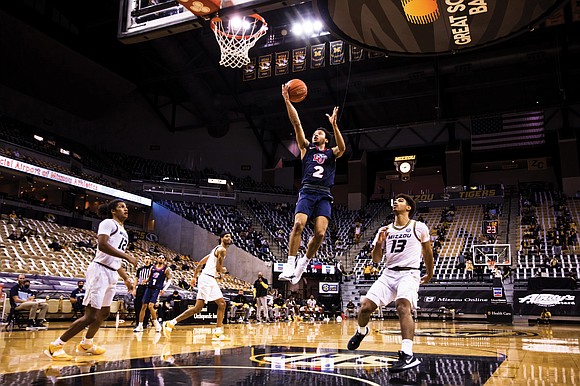 When the Liberty University Flames jump for joy, no one jumps higher than Darius McGhee.