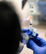 The Biden administration on April 1 unveiled a large-scale effort to encourage Americans to get vaccinated against the coronavirus.
Mandatory Credit:	Jon Cherry/Getty Images