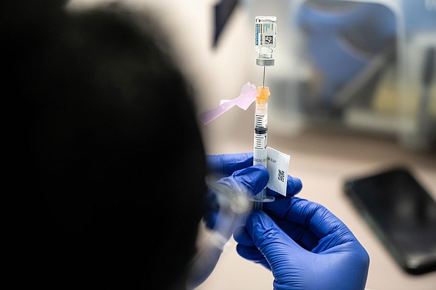 The Biden administration on April 1 unveiled a large-scale effort to encourage Americans to get vaccinated against the coronavirus.
Mandatory Credit:	Jon Cherry/Getty Images