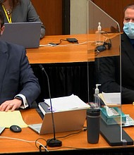 Prosecutors in the second week of Derek Chauvin's trial are set to shift their focus from what happened to George Floyd last May to a closer analysis of what it means legally.
Mandatory Credit:	Pool