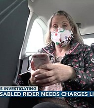 During a recent trip of fewer than 10 miles home from the doctor’s office, she notices Uber billed her three times totaling about $90.
Mandatory Credit:	WOWT