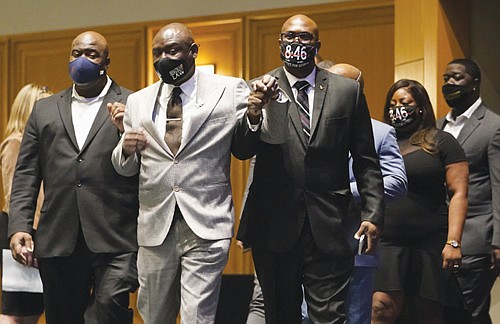 “This is life-changing,” Philonise Floyd said during a break in the proceedings. “All this testimony is so hard on everyone.” “This is life-changing,” Philonise Floyd said during a break in the proceedings. “All this testimony is so hard on everyone.”