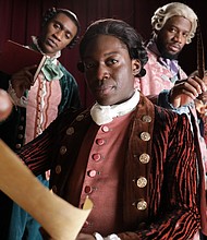 A scene from the "Sons of Africa" episode of  "Drunk History: Black Stories" is seen.
Mandatory Credit:	Courtesy of Comedy Central International