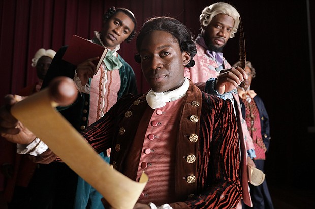 A scene from the "Sons of Africa" episode of  "Drunk History: Black Stories" is seen.
Mandatory Credit:	Courtesy of Comedy Central International