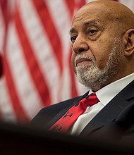 Democratic Rep. Alcee Hastings, seen here in 2018,  of Florida has died. He was 84.
Mandatory Credit:	 Sarah Silbiger/CQ Roll Call/Getty images