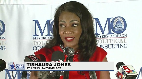 Treasurer Tishaura Jones defeated Ward 20 Alderwoman Cara Spencer in the St. Louis Mayoral election Tuesday night, becoming the first …