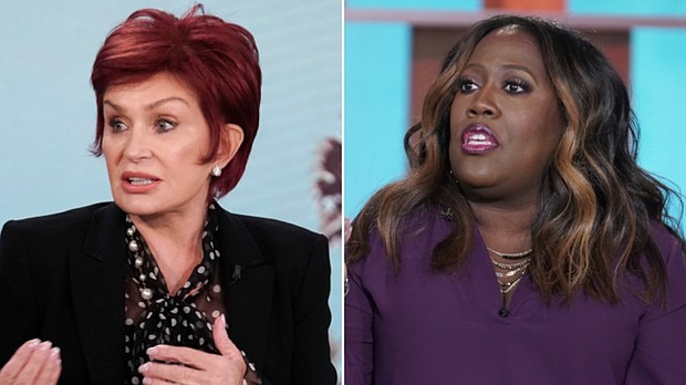 Sheryl Underwood (right) is sharing her thoughts about co-host Sharon Osbourne leaving "The Talk" after their fiery debate.
Mandatory Credit:	CBS