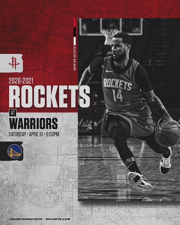 The Rockets will have no time to regroup as they head up the coast from Los Angeles to San Francisco …