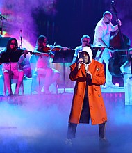 Bad Bunny, seen here in 2019, has announced he's heading out on a North American tour, calling it El Último Tour del Mundo 2022.
Mandatory Credit:	Rich Fury/Getty Images