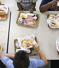 The healthiest meals children eat during the day come from school cafeterias, a new study found.
Mandatory Credit:	Eve Edelheit for The Washington Post via Getty Images