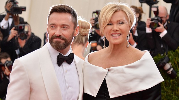 Hugh Jackman and his wife Deborra-Lee Furness are celebrating 25 years of marriage.
Mandatory Credit:	Andrew H. Walker/Getty Images