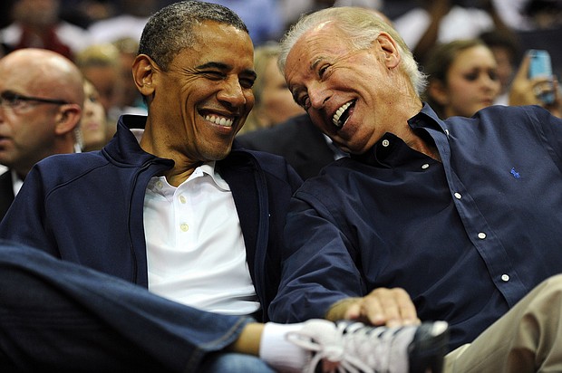 President Joe Biden and former President Barack Obama will appear in an hour-long NBC special aimed at promoting Covid-19 vaccinations as they hope to convince hesitant Americans to get shots.
Mandatory Credit:	Patrick Smith/Getty Images