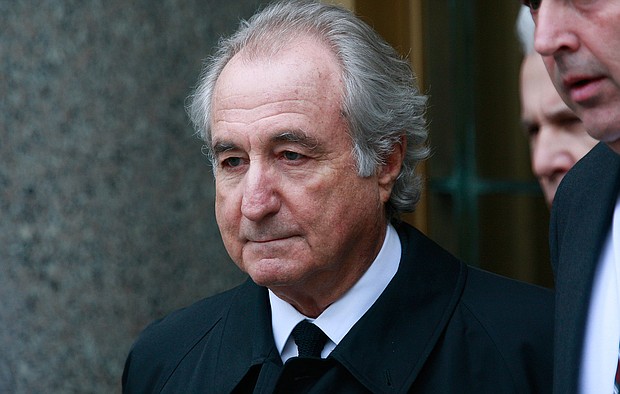 Bernard Madoff died on April 14 while serving a 150-year sentence in Federal Prison. He was 82 years old.
Mandatory Credit:	Mario Tama/Getty Images