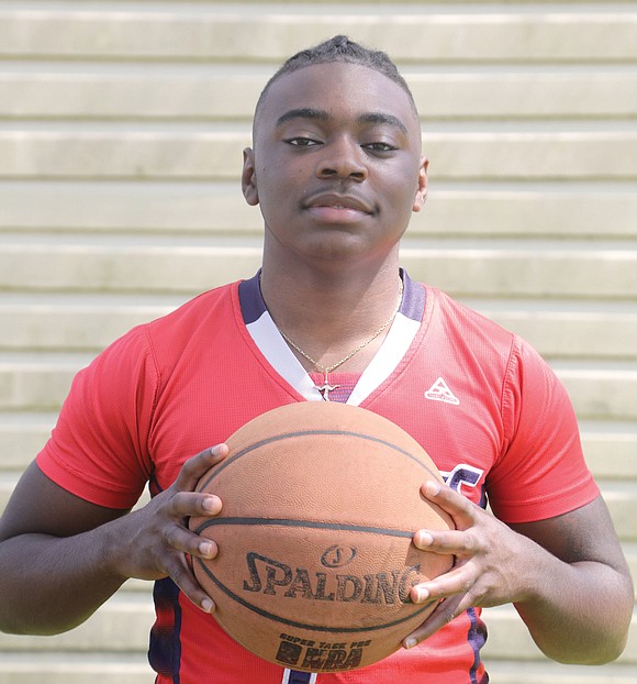 Talik Bryant has earned a spot on the “A Team” at Rich- mond’s George Wythe High School.
