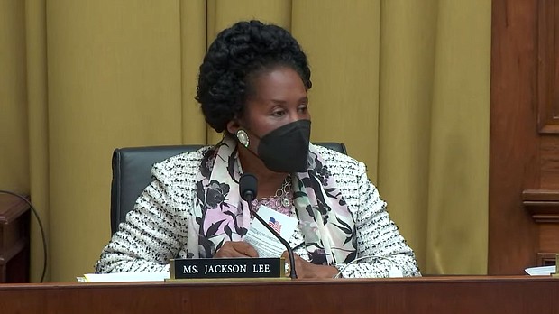 A House committee on April 15 advanced a bill that would create a commission to study reparations for descendants of enslaved Americans, a major achievement for advocates of reparations as it marks the first time this bill would have a full House vote on the floor.
Mandatory Credit:	House Committee on the Judiciary/YouTube