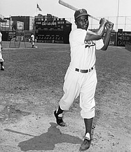 After a short stint in the Negro Leagues, Jackie Robinson signed a contract with the Dodgers organization.
Mandatory Credit: Bettmann Archive/Getty Images