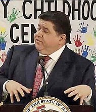 Gov. JB Pritzker is urging local school districts in Illinois to carefully target the roughly $7 billion in
federal funds they will receive in order to help students overcome the learning loss they may have
suffered during the pandemic.