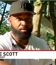 Everette Scott remembers September 22th 2019 as the day that changed his life forever.
Mandatory Credit:	WLOS