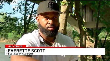 Everette Scott remembers September 22th 2019 as the day that changed his life forever.
Mandatory Credit:	WLOS