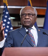 House Majority Whip Jim Clyburn told CNN that he was fined for violating the procedure of going through the metal detectors installed off the House floor, the first Democrat to receive such a fine.
Mandatory Credit:	Saul Loeb/AFP/Getty Images