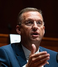 Former Rep. Doug Collins, a top ally of former President Donald Trump, announced April 26 he will not run for office in 2022.
Mandatory Credit: Graeme Jennings/Pool/Getty Images