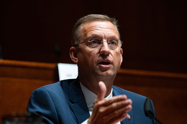 Former Rep. Doug Collins, a top ally of former President Donald Trump, announced April 26 he will not run for office in 2022.
Mandatory Credit:	Graeme Jennings/Pool/Getty Images