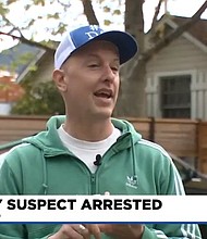 Matt Kurowski describes how men on skateboards helped trip up a burglary suspect and hold him until police arrived.
Mandatory Credit:	KPTV