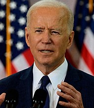 President Joe Biden will seek $80 billion to fund enhanced Internal Revenue Service enforcement of high-earners to help pay for his American Families Plan.
Mandatory Credit:	Getty Images