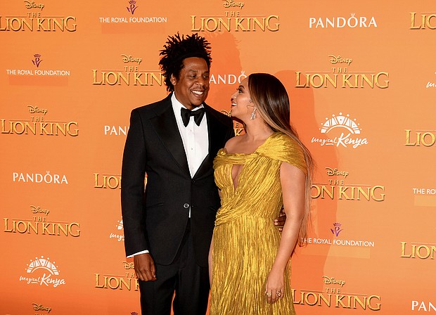Jay-Z recently talked to The Sunday Times (via Zoom) to promote his new partnership with Puma and shared about life in quarantine with his superstar wife Beyoncé, their 9-year-old daughter Blue Ivy and their soon to be 4-year-old twins Rumi and Sir.
Mandatory Credit:	Gareth Cattermole/Getty Images