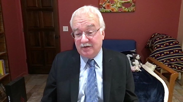 An Arizona Republican lawmaker on Friday defended a GOP-sponsored bill that would change the mail-in voting process by arguing that state lawmakers need to "correct problems" regardless of whether there was actual fraud in the 2020 election.
Mandatory Credit:	CNN via Cisco Webex