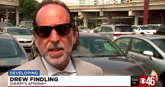 Drew Findling is the attorney for Clayton County Sheriff Victor Hill.
Mandatory Credit:	WGCL