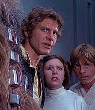 A scene form "Star Wars Episode IV: A New Hope" is seen in 197.
Mandatory Credit:	Lucasfilm