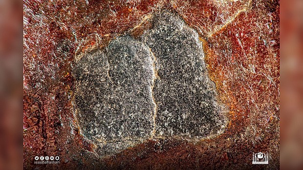 Images of the Black Stone was taken over several hours using a technique called focus stacking.
Mandatory Credit: Courtesy General Presidency of the Two Holy Mosques