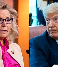 Rep. Liz Cheney's days as the No. 3 in House GOP leadership appear to be numbered, with speculation growing about her replacement and House Republican Leader Kevin McCarthy contending she has failed to do her job in driving the party's message to take back the majority.
Mandatory Credit:	Getty