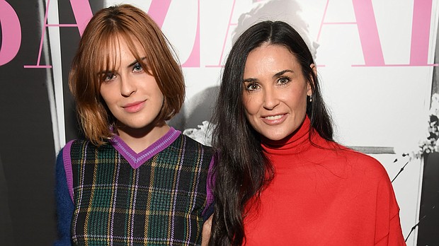 Tallulah Willis is engaged. The daughter of Demi Moore and Bruce Willis announced the news on her Instagram on May 4.
Mandatory Credit:	Matt Winkelmeyer/Getty Images