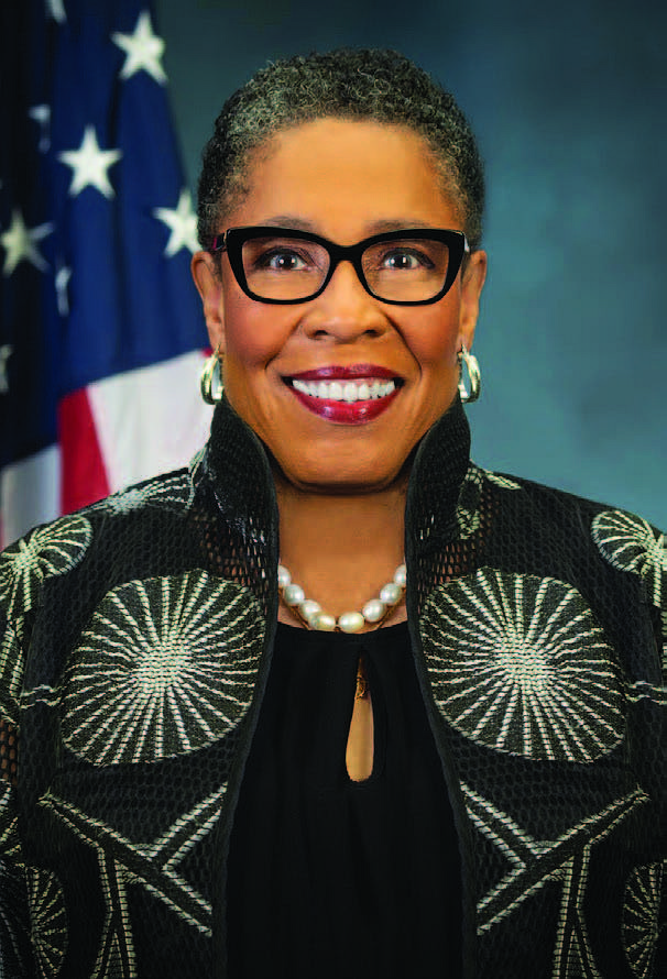 Marcia Louise Fudge (pictured) is the U.S. Secretary of Housing and Urban Development.