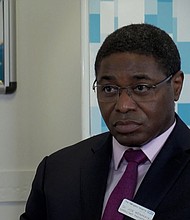 Dr. Jide Menakaya says he has seen an increase in the number of children with eating disorders referred to him for care.
Mandatory Credit:	CNN