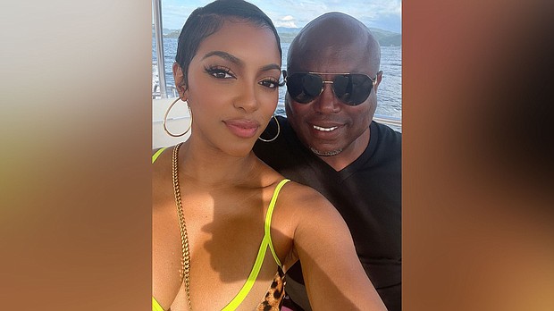 Porsha Williams and Simon Guobadia are engaged.
Mandatory Credit:	From Porsha Williams/Instagram