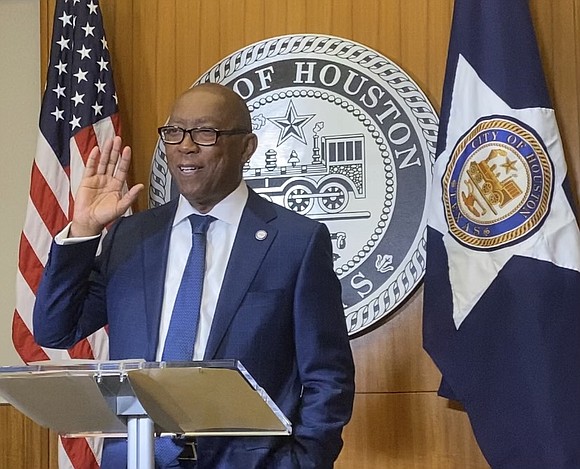 Houston Mayor, Sylvester Turner, accept top leadership role in African American Mayor's Association.