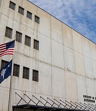 The detention center in North Charleston, South Carolina, where Jamal Sutherland died is seen.
Mandatory Credit:	From Charleston County Sheriff's Office/Facebook