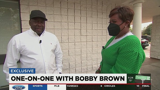 As in his 2009 hit, Every Little Step, Grammy Award winning performer Bobby Brown walks with new new purpose and truth.
Mandatory Credit:	WGCL