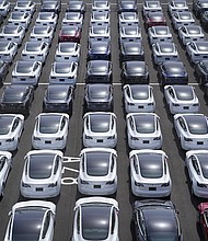 Elon Musk's recent declaration that Tesla would no longer accept bitcoin as payment for its cars due to the crypto's massive carbon footprint, as well as a series of confusing and somewhat contradictory tweets about the company's bitcoin holdings, has the investment world up in arms.
Mandatory Credit:	Toru Hanai/Bloomberg/Getty Images